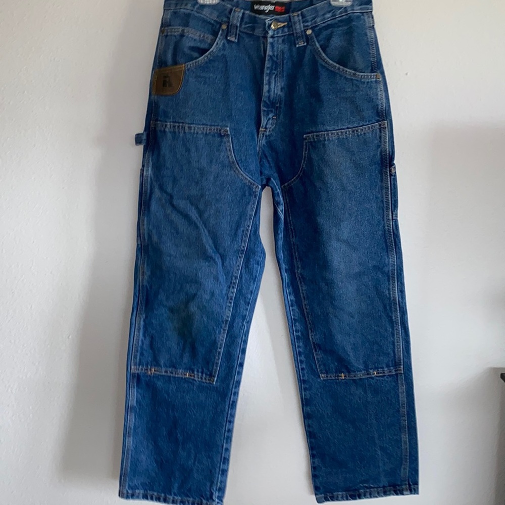 Wrangler Riggs work wear heavy duty jeans